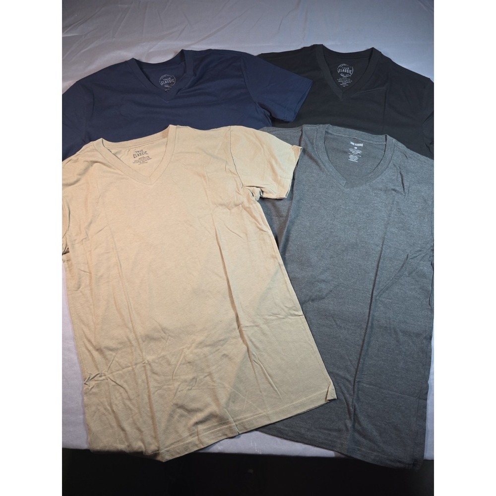 True Classic V Neck 4 pack variety medium